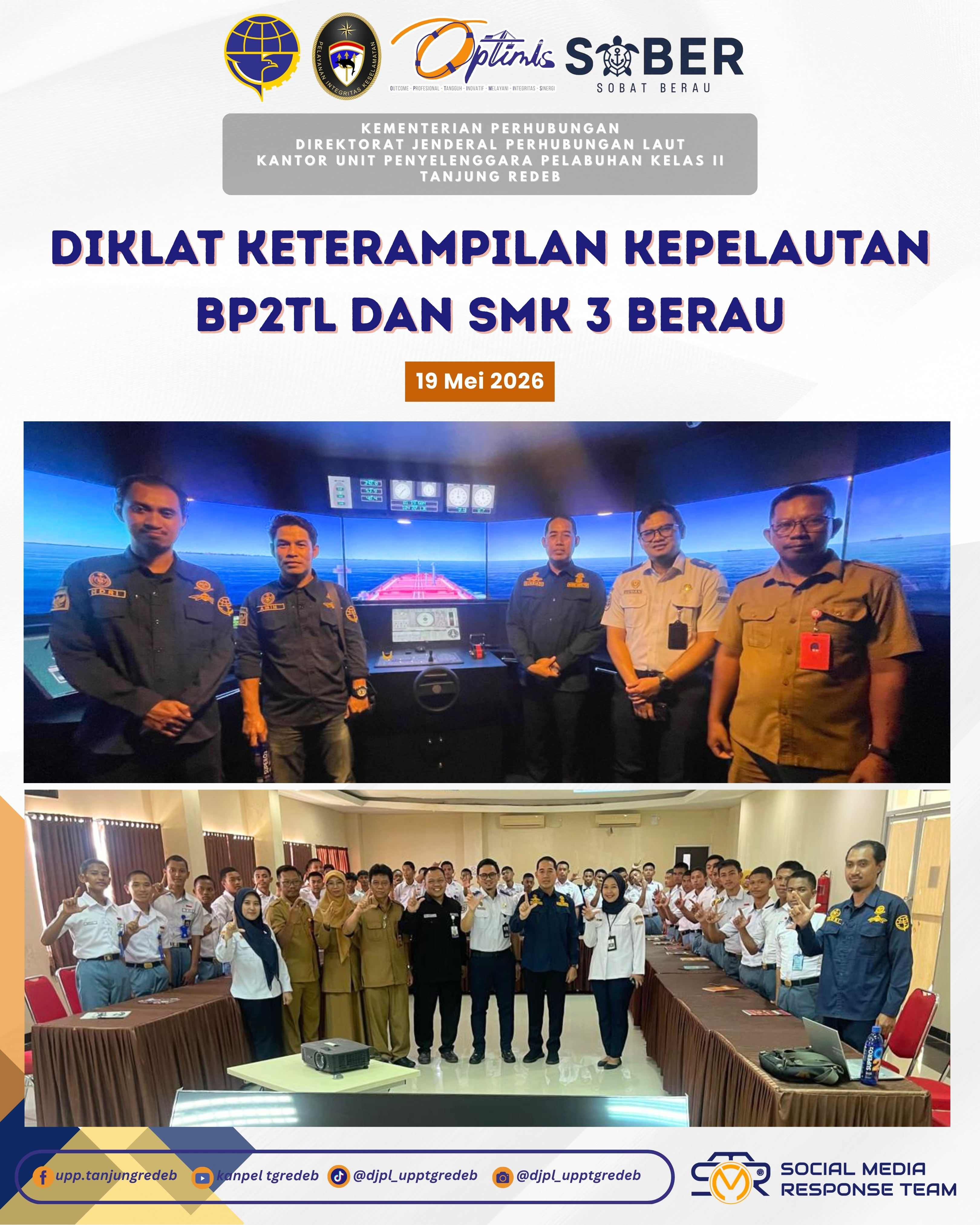 Menghadiri Diklat Pemberdayaan Masyarakat oleh SMK 3 Berau